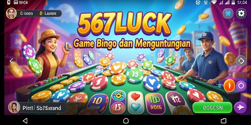 Tampilan gameplay Bingo yang menarik di 567LUCK.