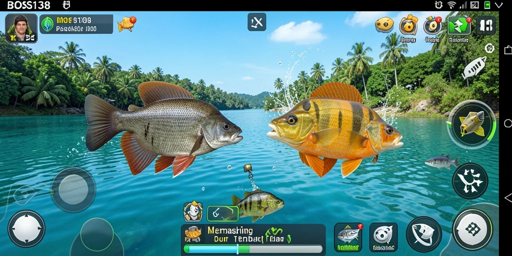 Tangkapan ikan yang menakjubkan dalam gameplay BOS138.
