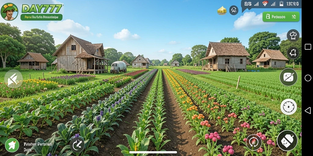 Gameplay seru dalam pertanian di DAY777 dengan berbagai aktivitas.