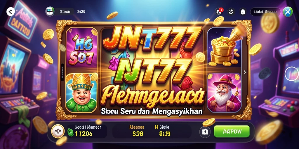 Screenshot gameplay JNT777 menampilkan aksi slot yang menggembirakan dan visual menarik.