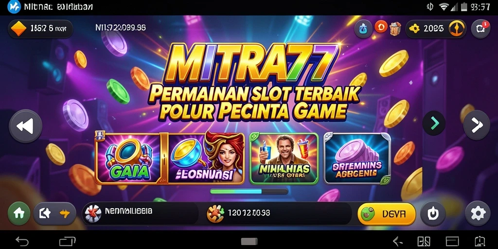 Tangkapan layar dari MITRA77 menunjukkan aksi mendebarkan dalam permainan Slot.