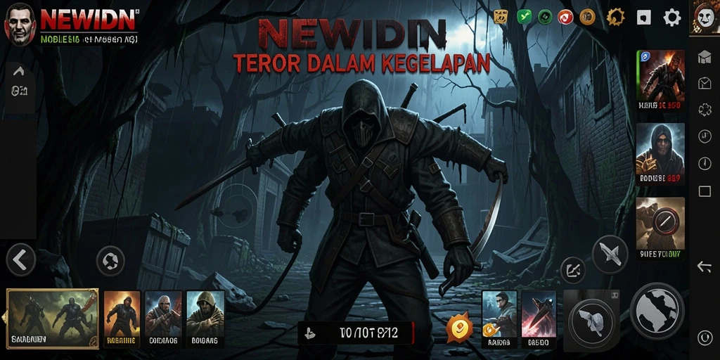 Gameplay menakutkan NEWIDN dengan suasana Horror yang mendalam.