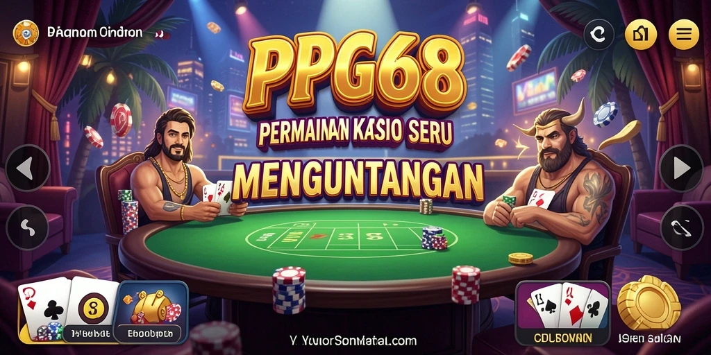 Tampilan gameplay menarik dari permainan Kasino PGG68.