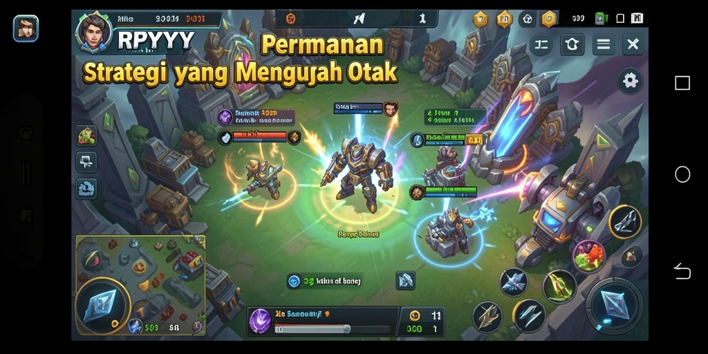 Tampilan menarik dari gameplay RPYYY yang penuh strategi.